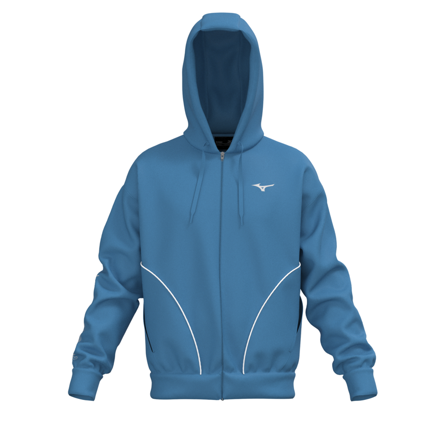 Mizuno ATHLETICS SWEAT JACKET Parisian blue